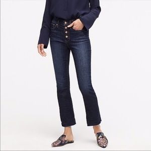 J Crew Demi-Boot Crop Jeans